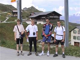 A final shot at Klein Scheidegg, this time a freeze frame from the video